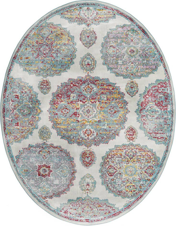 Detail image of 8' 2 x 10' Paragon Oval Rug