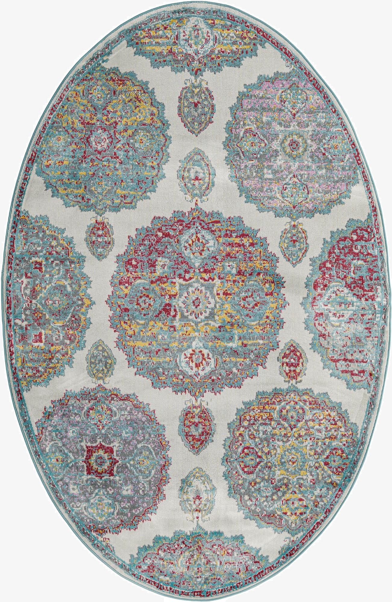 5' 5 x 8' Paragon Oval Rug