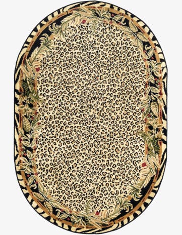 4' x 6' Safari Oval Rug