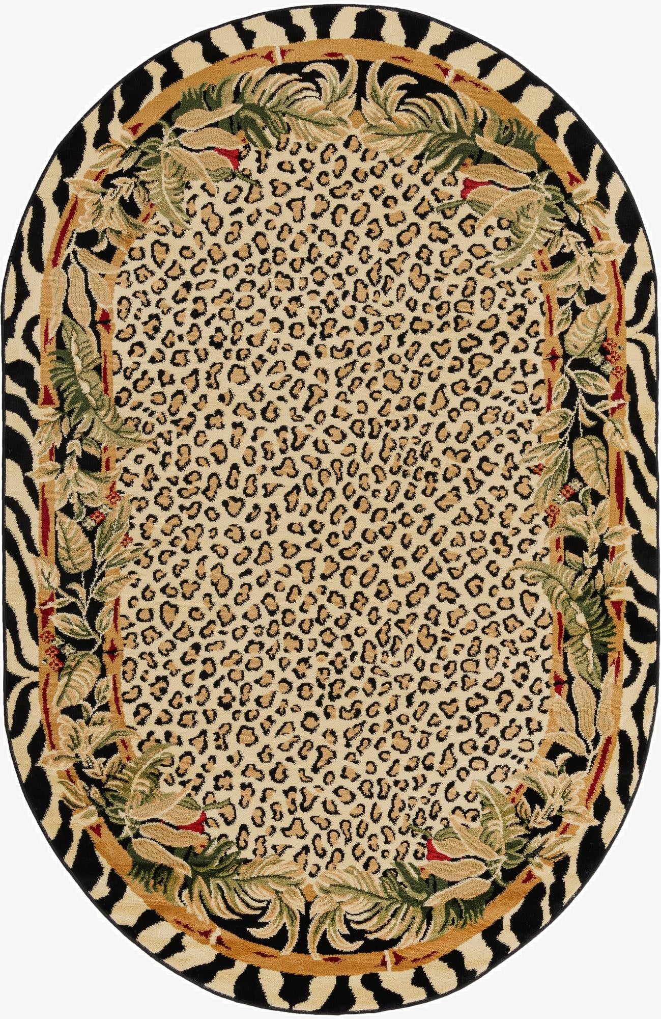 5' 3 x 8' Savannah Oval Rug