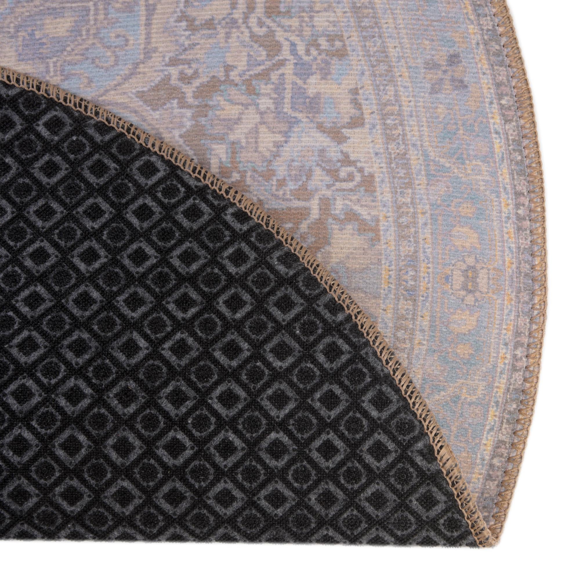 2' x 3' Washable Timeless Oval Rug