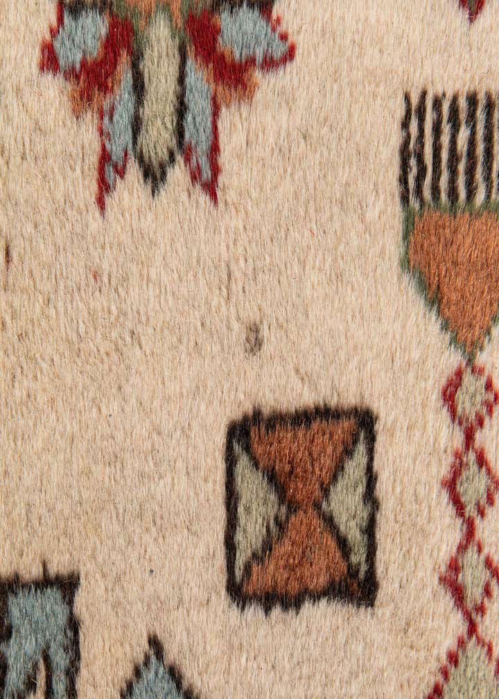4' 4 x 6' 8 Hand Knotted Anatolian Oriental Wool Rug