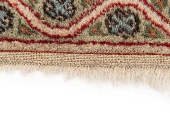 4' 4 x 6' 8 Hand Knotted Anatolian Oriental Wool Rug