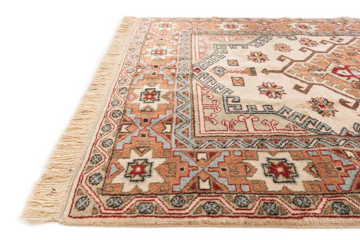 Detail image of 4' 4 x 6' 8 Hand Knotted Anatolian Oriental Wool Rug