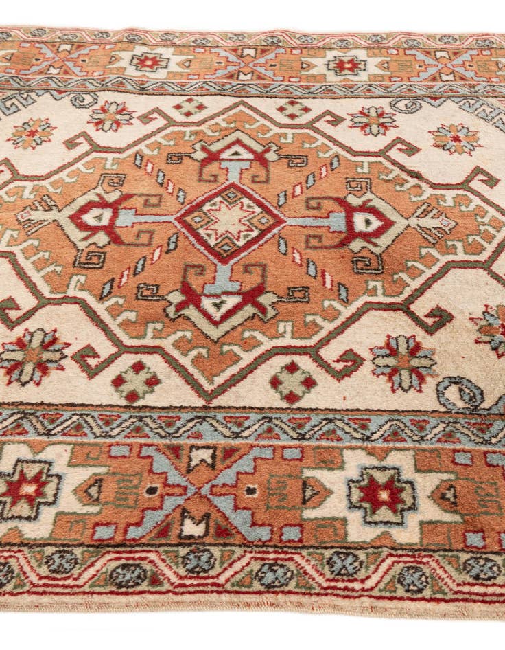 Detail image of 4' 4 x 6' 8 Hand Knotted Anatolian Oriental Wool Rug