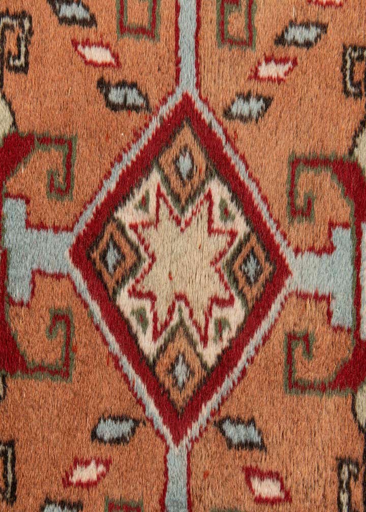 4' 4 x 6' 8 Hand Knotted Anatolian Oriental Wool Rug