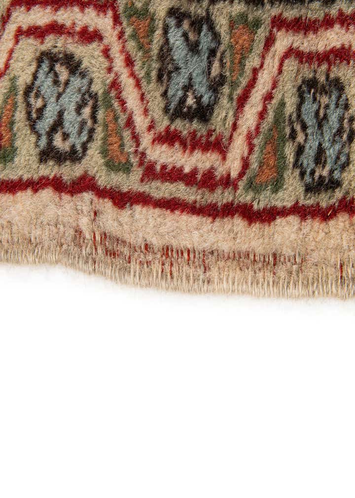 4' 4 x 6' 8 Hand Knotted Anatolian Oriental Wool Rug