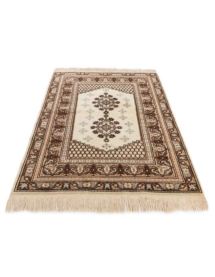 3' 11 x 5' 10 Hand Knotted Anatolian Wool Rug