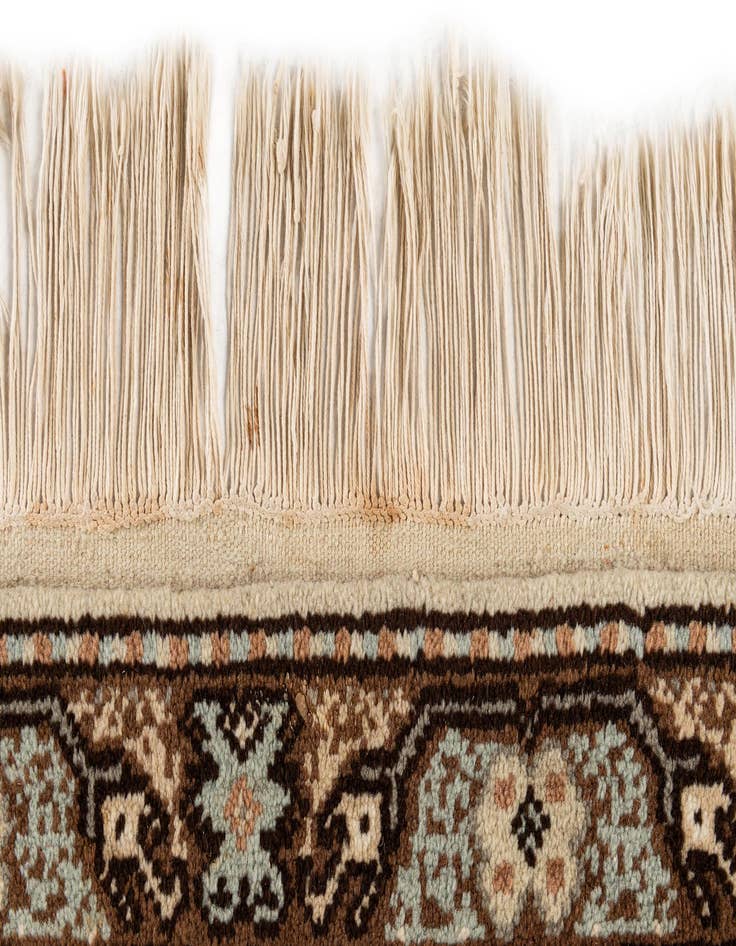 Detail image of 3' 11 x 5' 10  Hand Knotted Anatolian Wool Rug