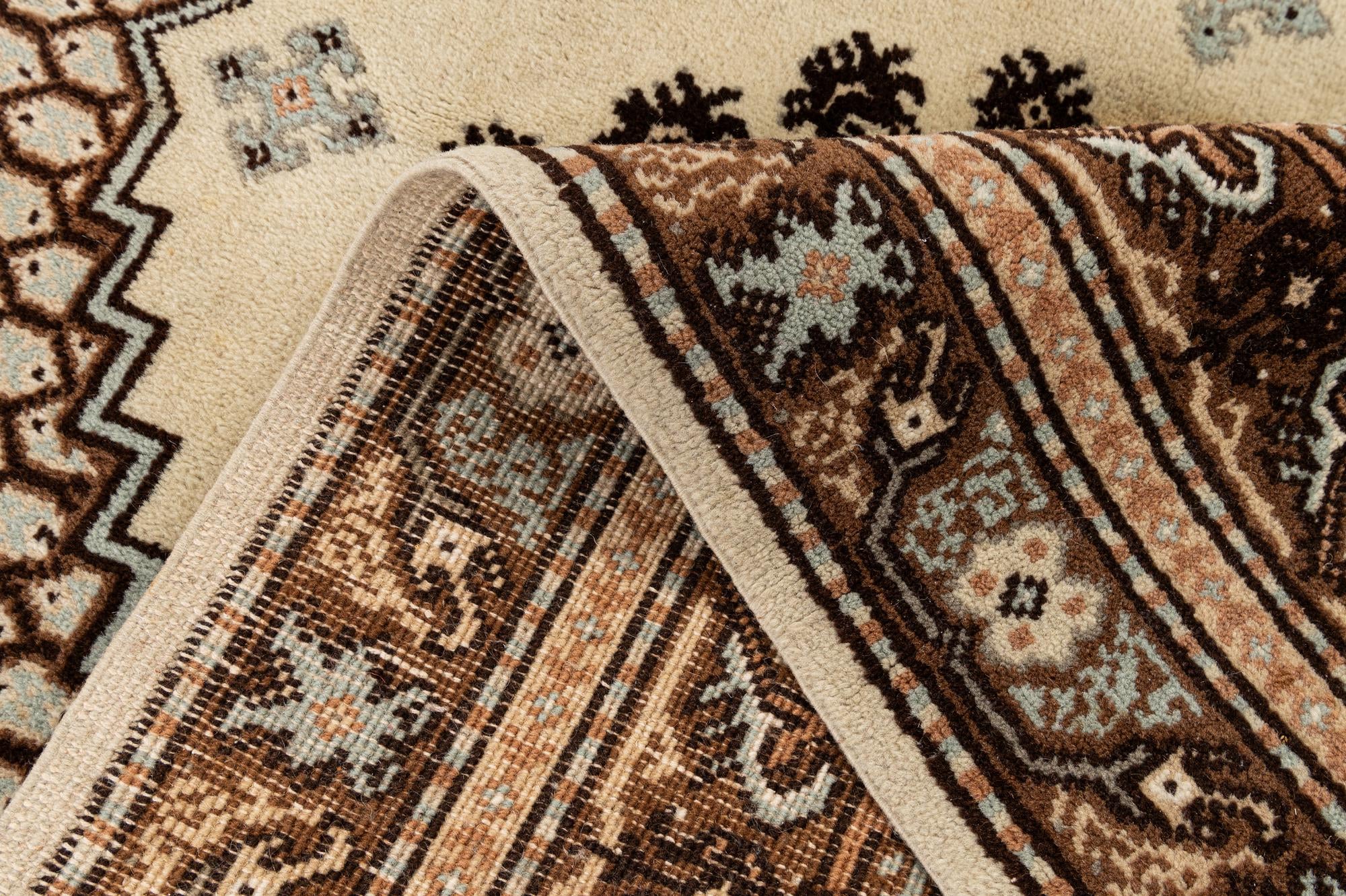 3' 11 x 5' 10 Hand Knotted Anatolian Wool Rug