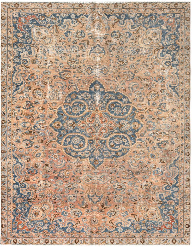 Detail image of 5' 10 x 9' 7 Arak Mir Wool Rug