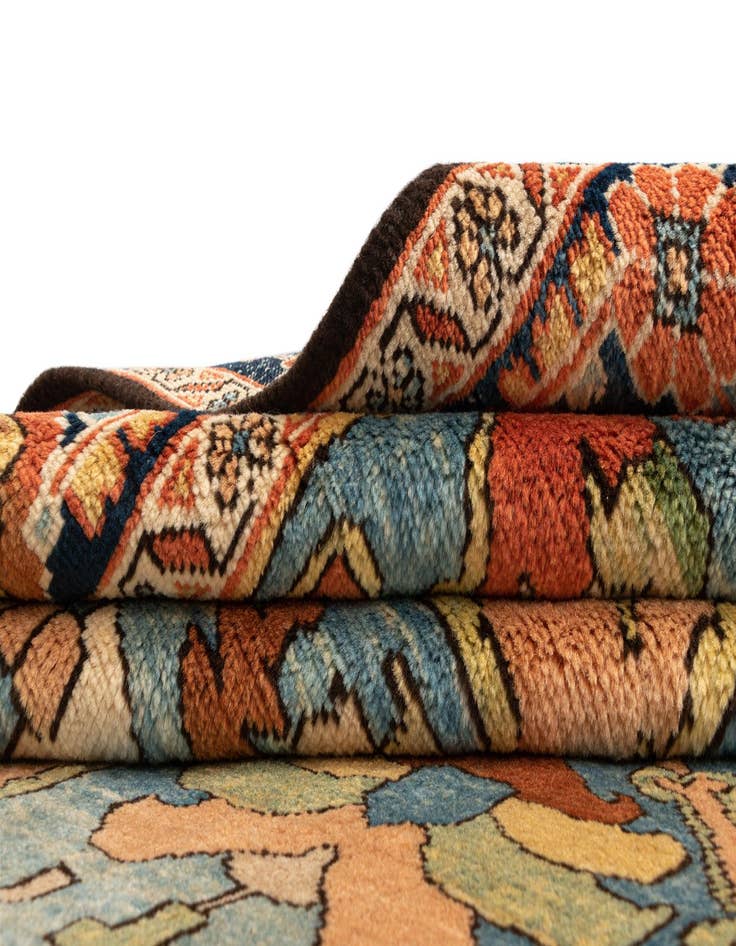 Detail image of 6' 11 x 8' 9 Ardabil Wool Rug