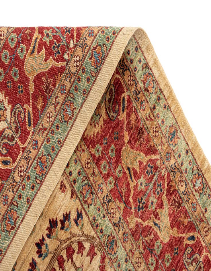 Detail image of 6' 10 x 9' 9 Ariana Ziegler Wool Rug