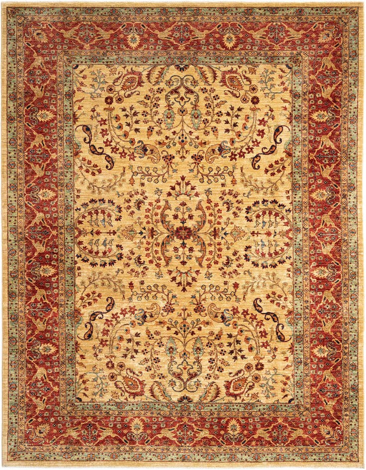 Detail image of 6' 10 x 9' 9 Ariana Ziegler Wool Rug