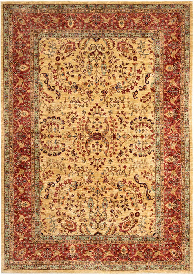 Detail image of 6' 10 x 9' 9 Ariana Ziegler Wool Rug