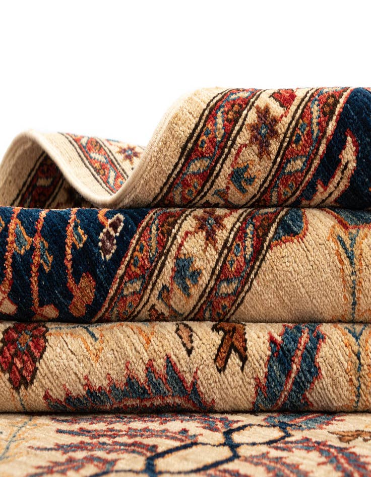 Detail image of 6' 6 x 8' 7 Ariana Ziegler Wool Rug