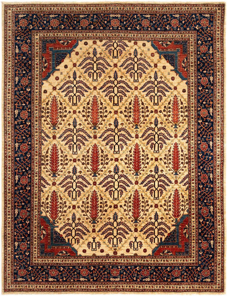 Detail image of 6' 6 x 8' 7 Ariana Ziegler Wool Rug