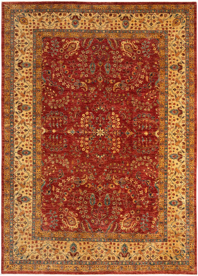 Detail image of 6' 9 x 9' 5 Ariana Ziegler Wool Rug