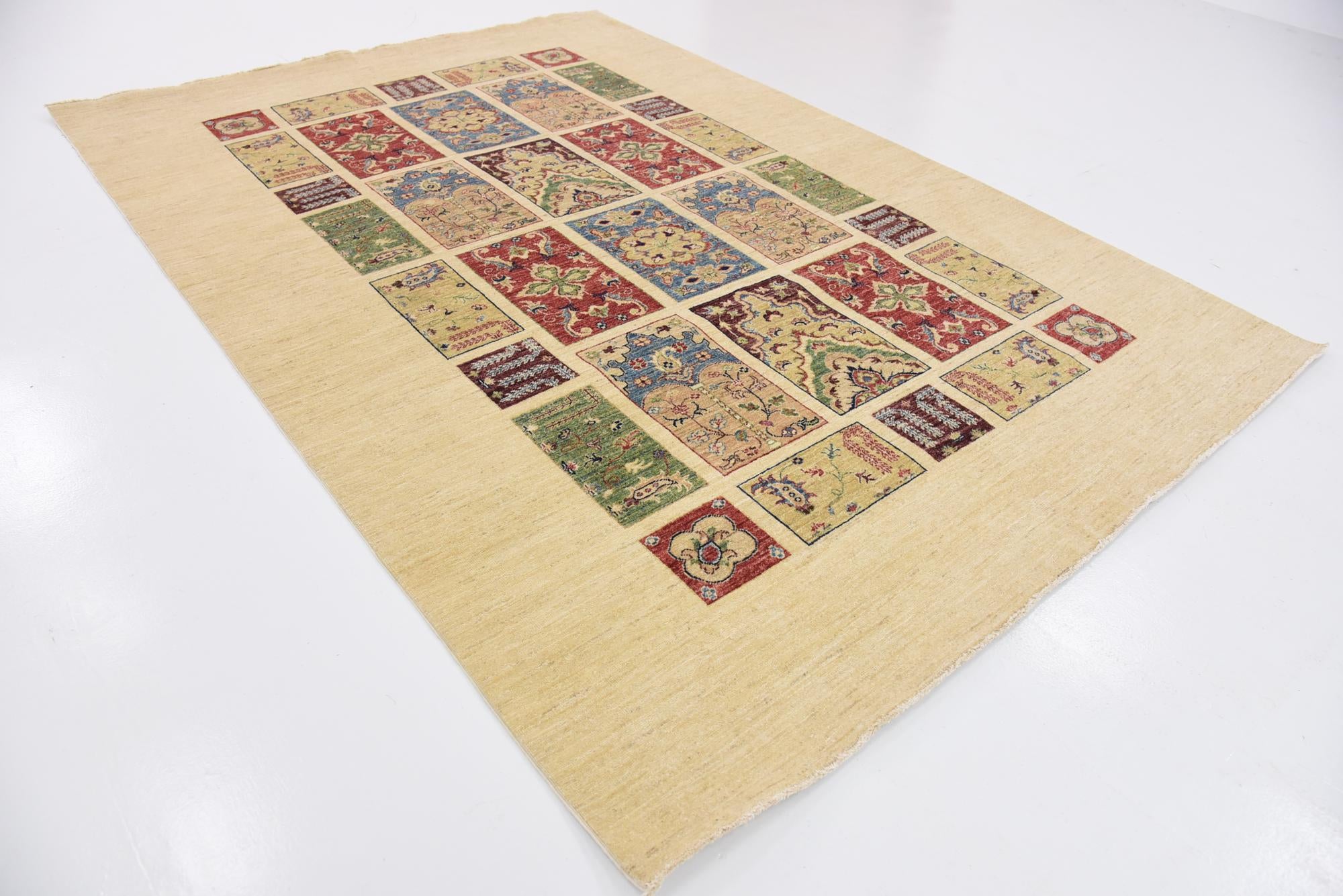 6' 9 x 9' 9 Hand Knotted Ariana Ziegler Oriental Rug