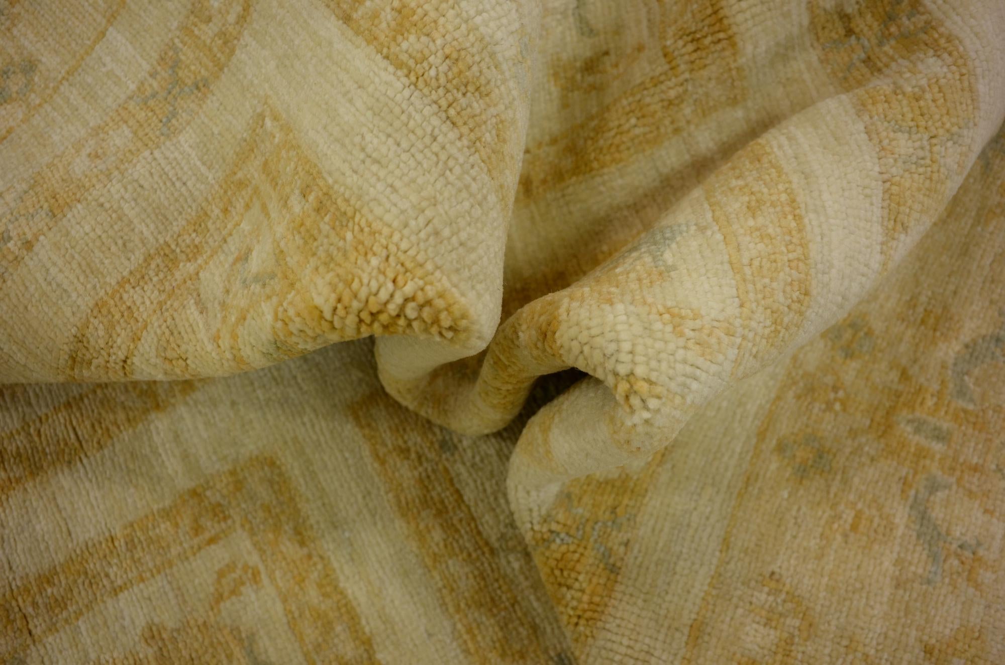 5' 7 x 8' 3 Hand Knotted Ariana Ziegler Oriental Rug