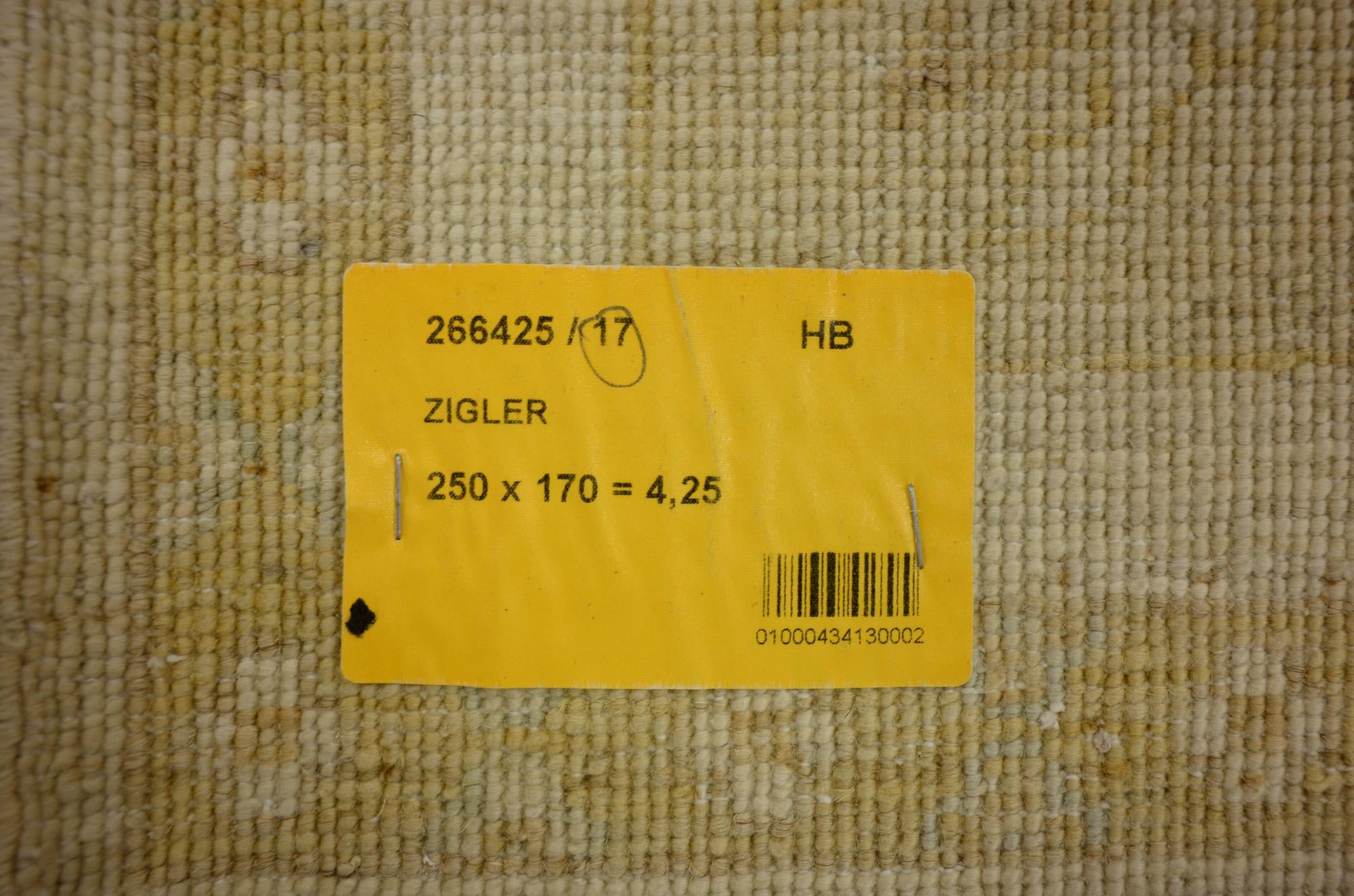 5' 7 x 8' 3 Hand Knotted Ariana Ziegler Oriental Rug