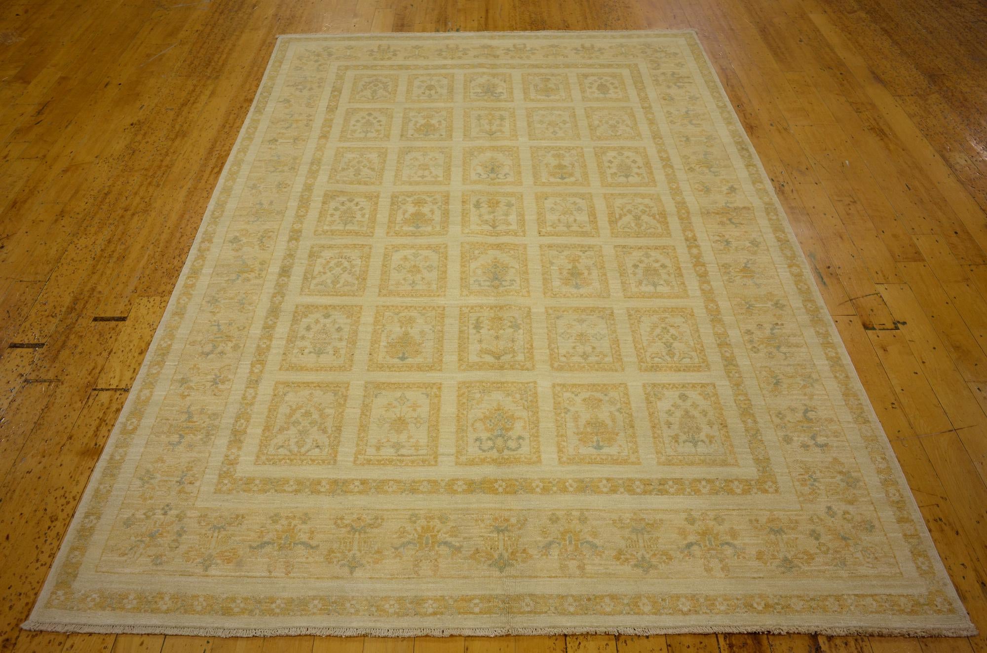 5' 7 x 8' 3 Hand Knotted Ariana Ziegler Oriental Rug
