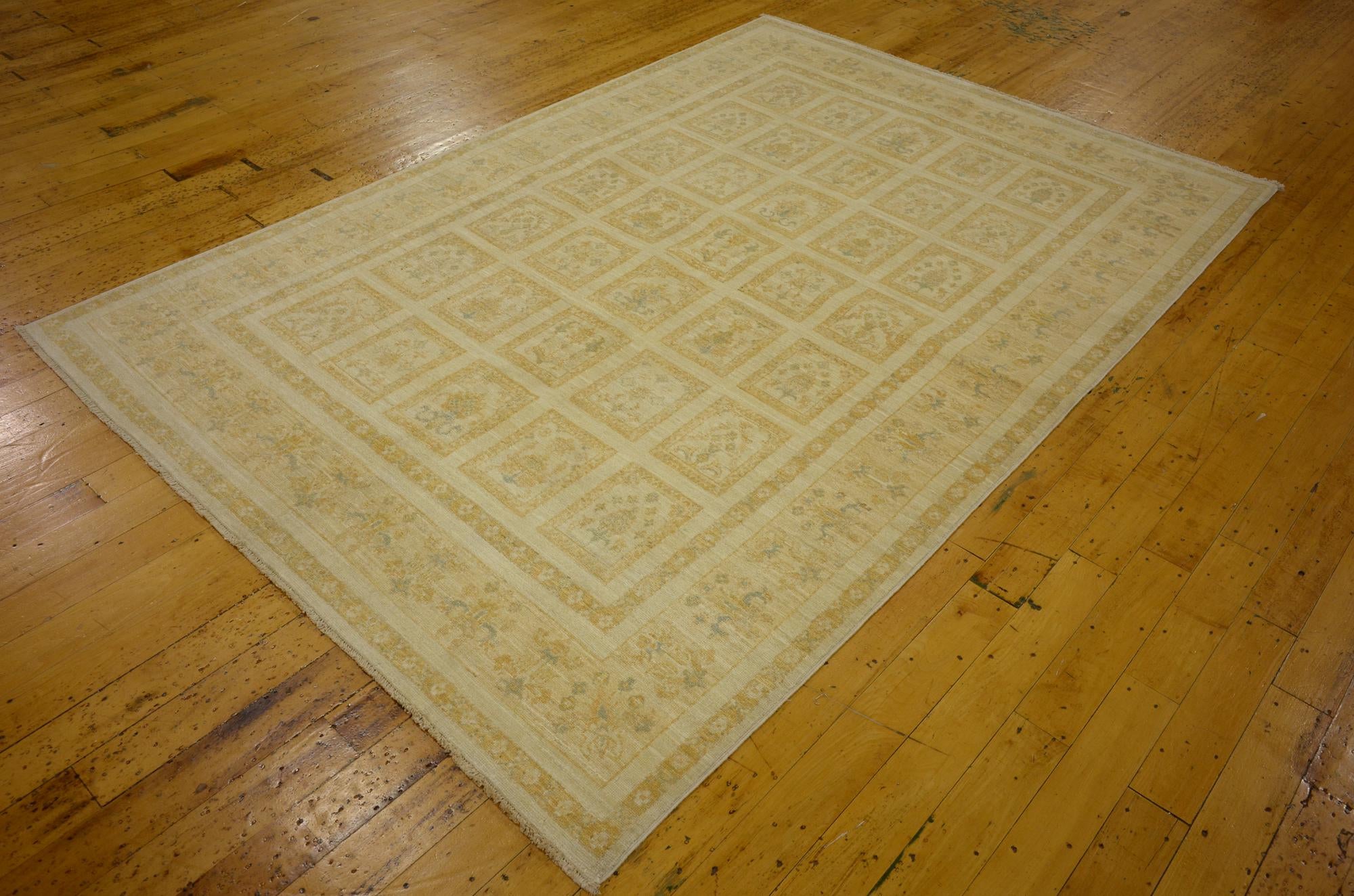 5' 7 x 8' 3 Hand Knotted Ariana Ziegler Oriental Rug