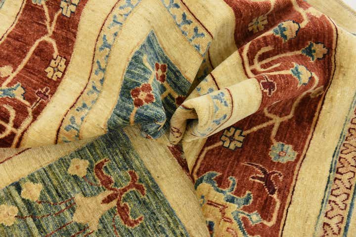 7' 10 x 9' 5 Hand Knotted Ariana Ziegler Oriental Rug