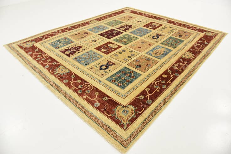 Detail image of 7' 10 x 9' 5 Hand Knotted Ariana Ziegler Oriental Rug