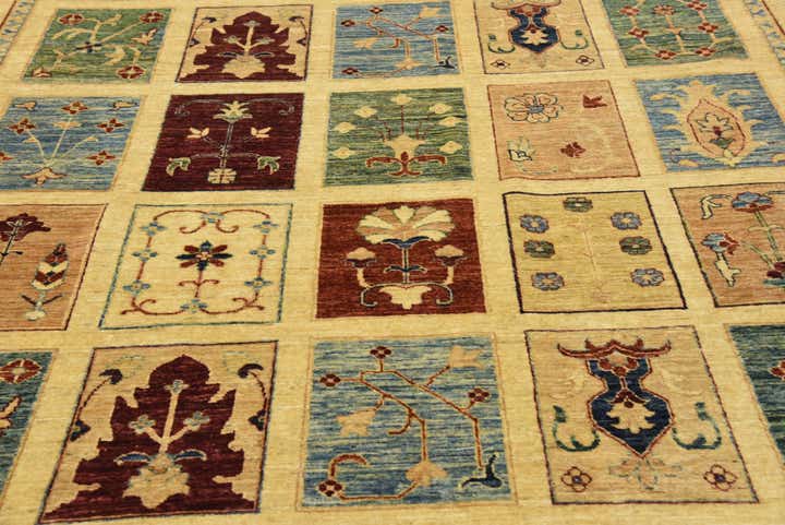 7' 10 x 9' 5 Hand Knotted Ariana Ziegler Oriental Rug