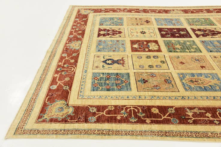 Detail image of 7' 10 x 9' 5 Hand Knotted Ariana Ziegler Oriental Rug