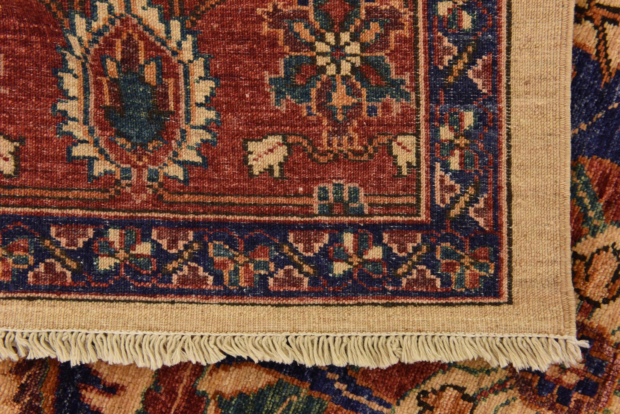 6' 8 x 10' 3 Hand Knotted Ariana Ziegler Oriental Wool Rug
