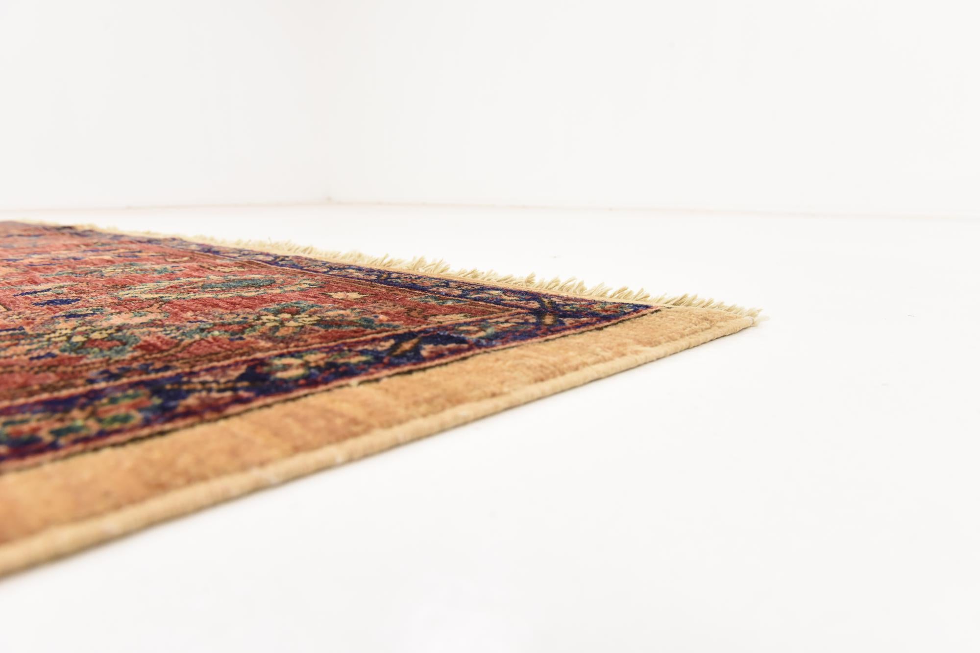 6' 8 x 10' 3 Hand Knotted Ariana Ziegler Oriental Wool Rug