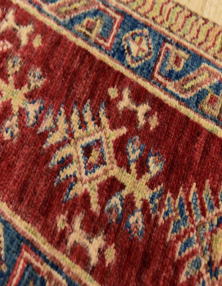 Detail image of 6' 7 x 10'  Hand Knotted Ariana Ziegler Rug