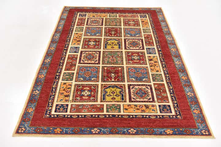 5' x 7' Hand Knotted Ariana Ziegler Oriental Rug