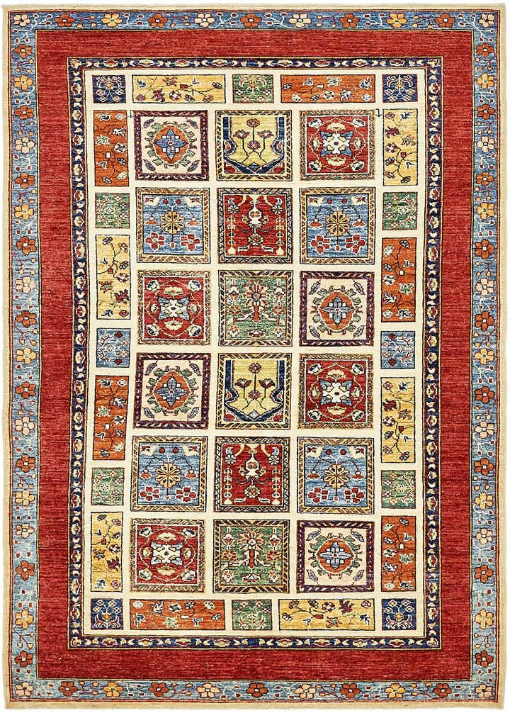 5' x 7' Hand Knotted Ariana Ziegler Oriental Rug