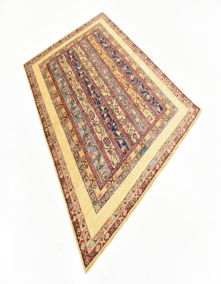 Detail image of 5' x 6' 5  Hand Knotted Ariana Ziegler Rug