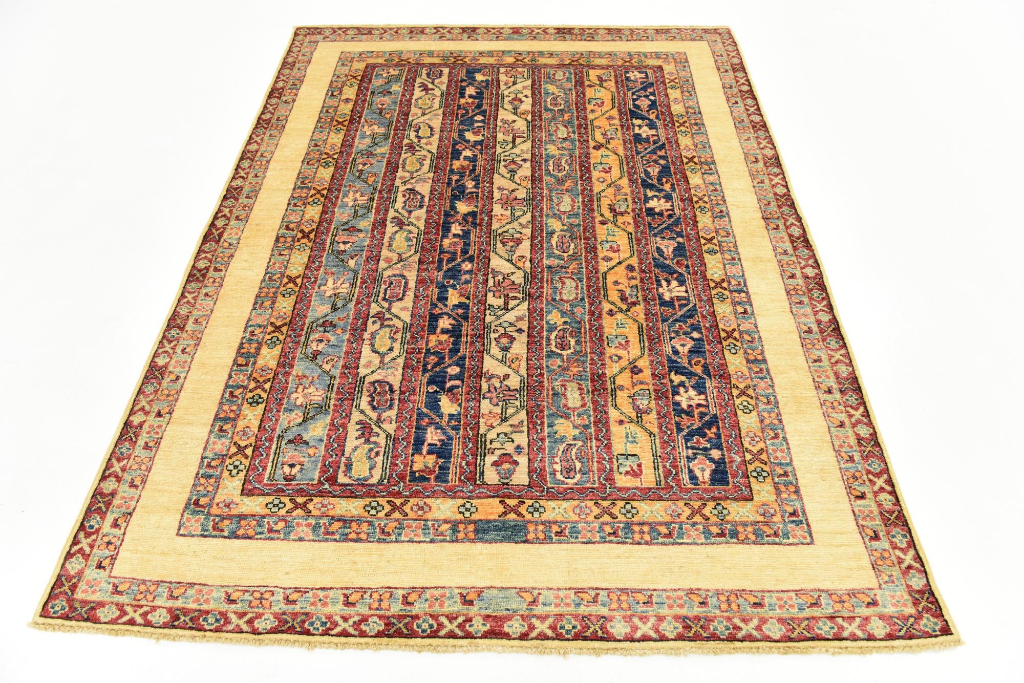 5' x 6' 5 Hand Knotted Ariana Ziegler Rug