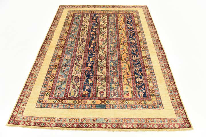 5' x 6' 5 Hand Knotted Ariana Ziegler Rug
