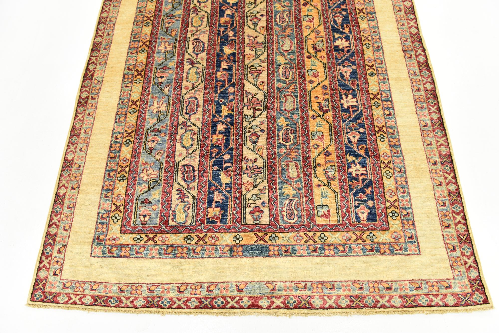 5' x 6' 5 Hand Knotted Ariana Ziegler Rug