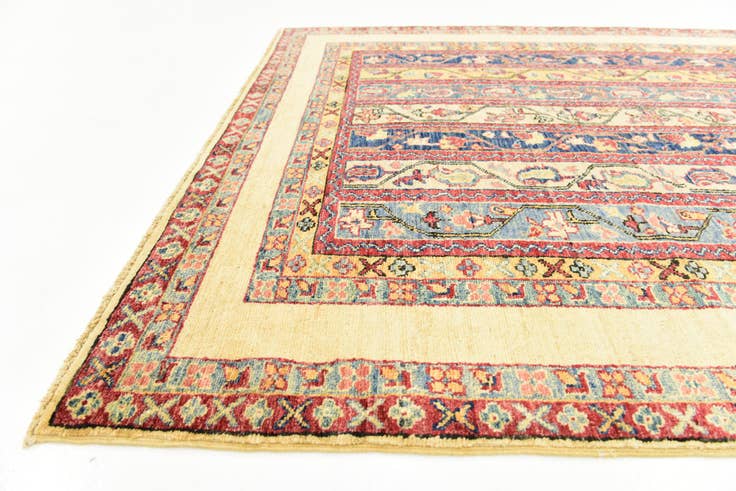 Detail image of 5' x 6' 5 Hand Knotted Ariana Ziegler Rug