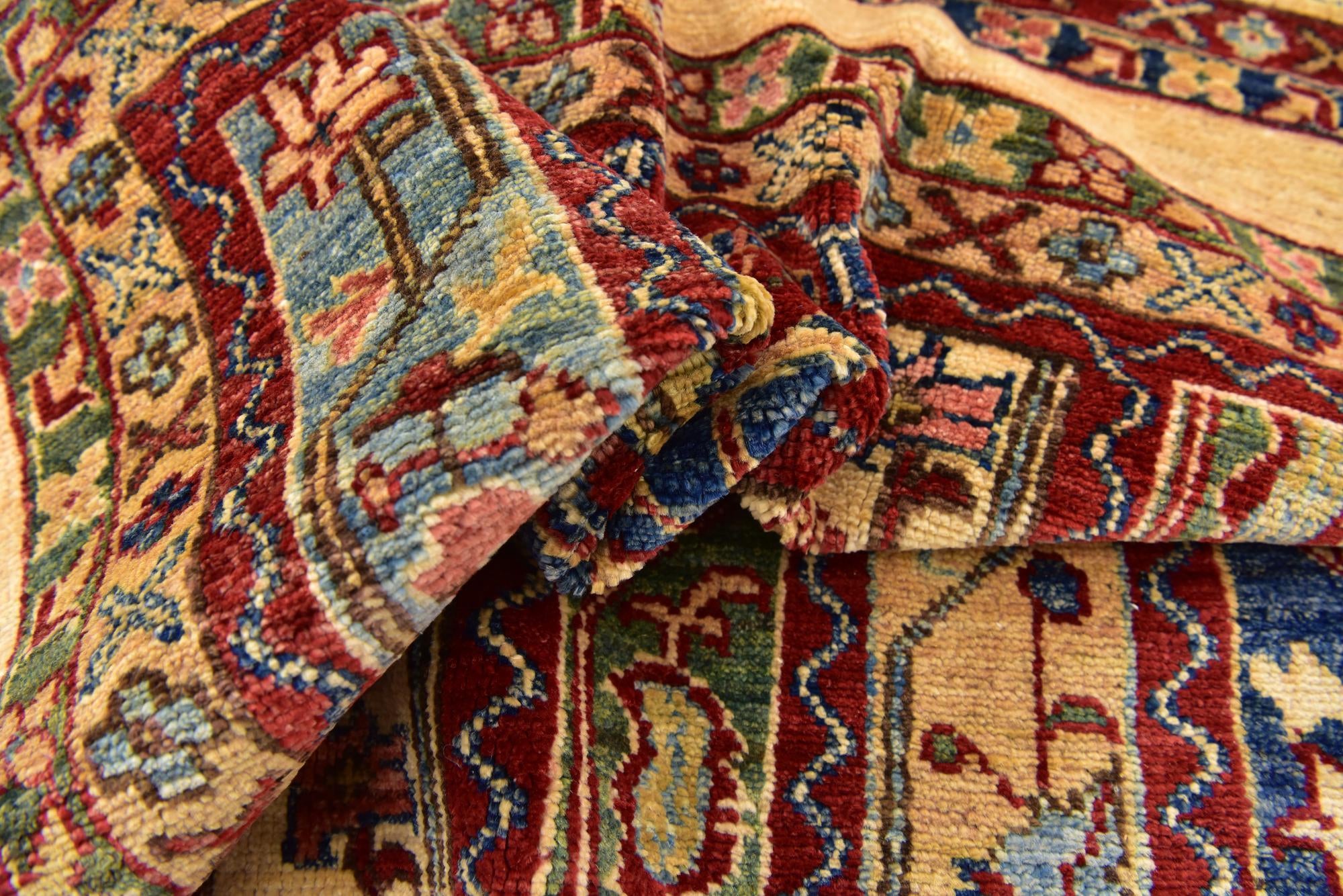 4' 10 x 6' 6 Hand Knotted Ariana Ziegler Wool Rug