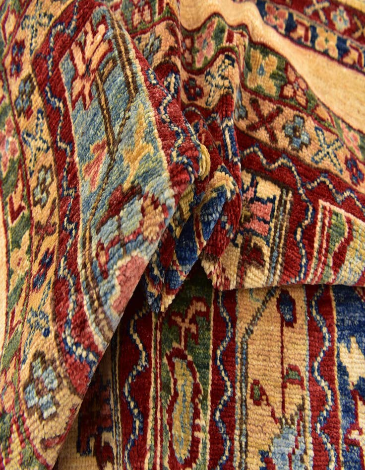 Detail image of 4' 10 x 6' 6  Hand Knotted Ariana Ziegler Wool Rug