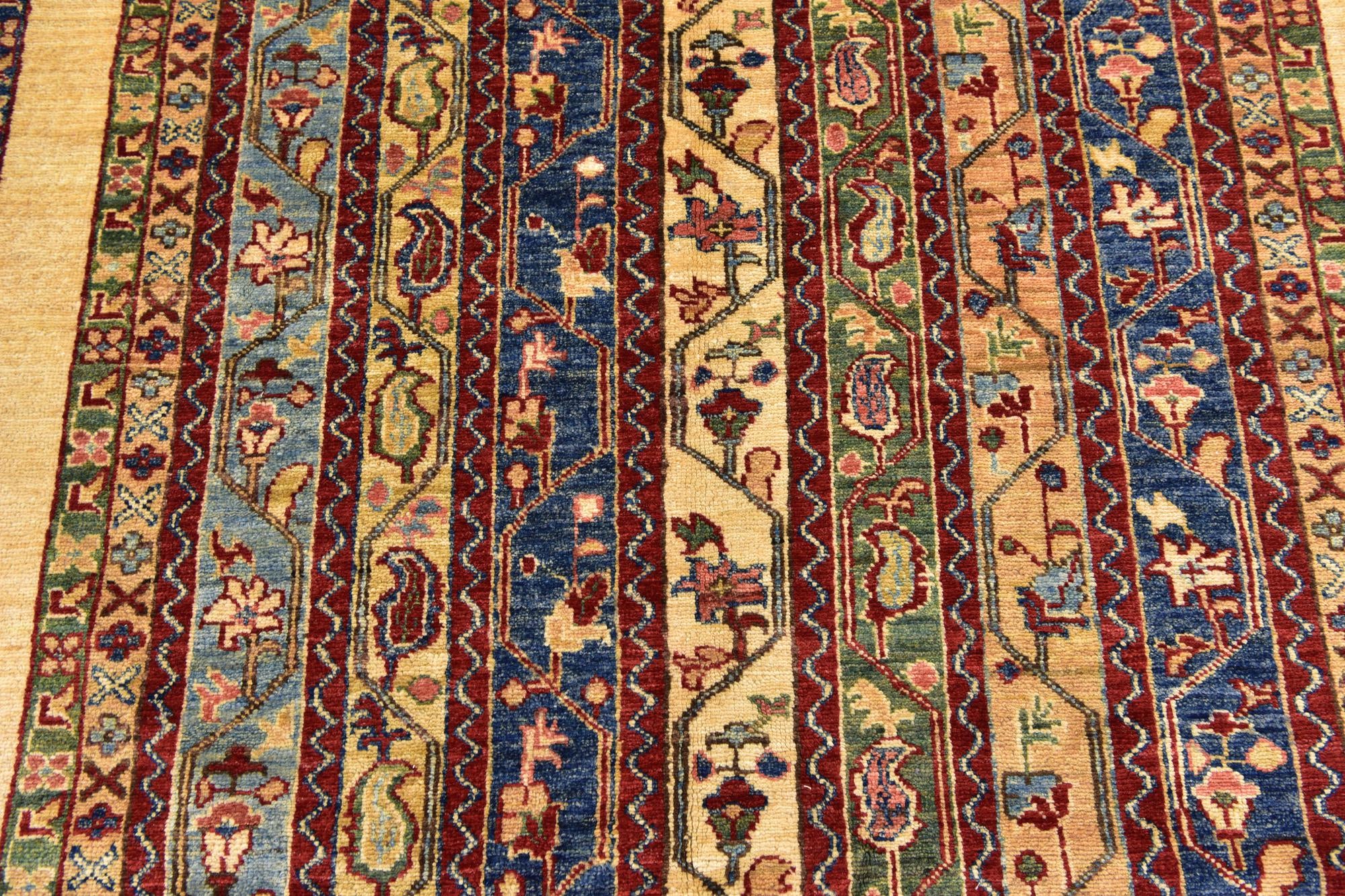 4' 10 x 6' 6 Hand Knotted Ariana Ziegler Wool Rug
