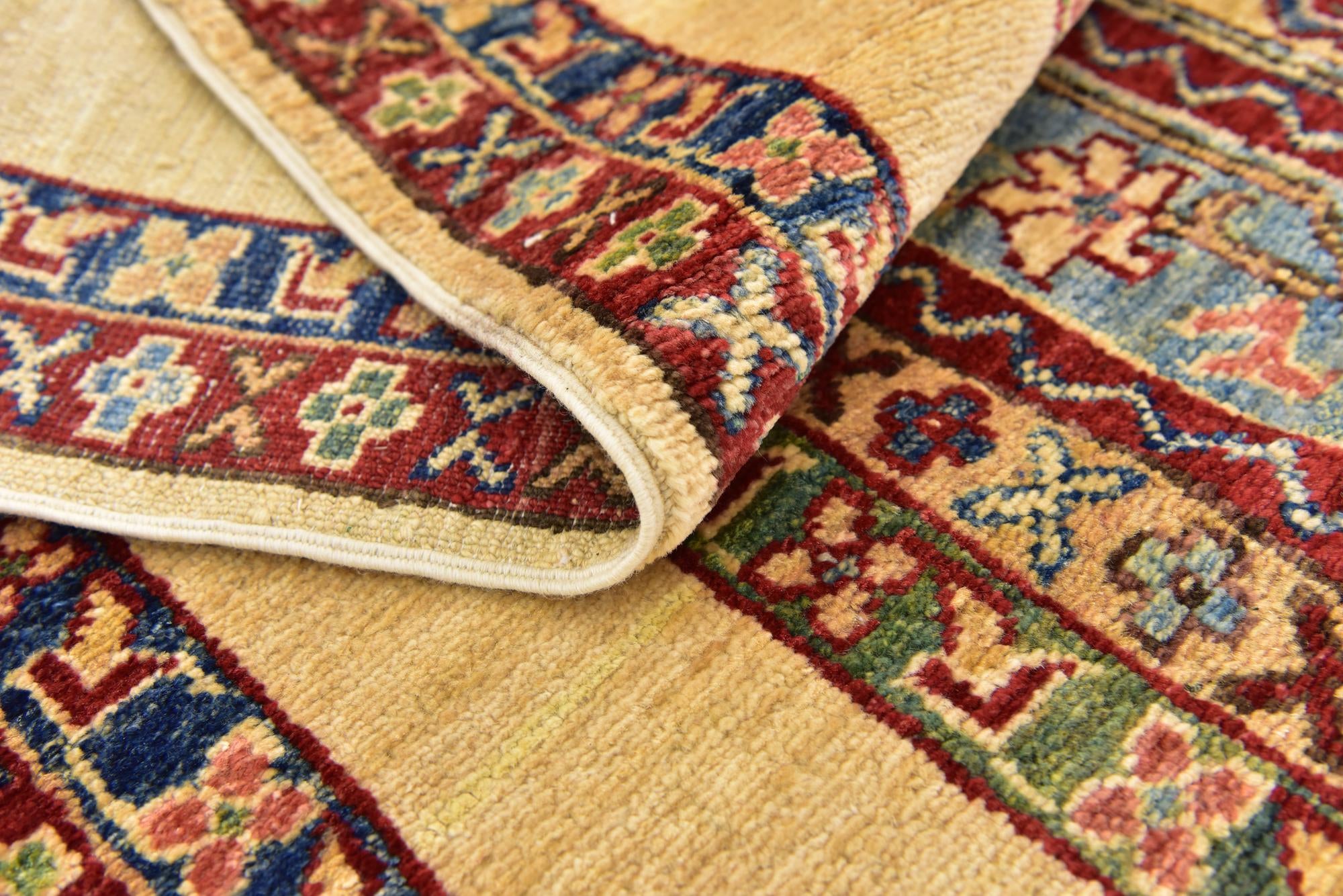 4' 10 x 6' 6 Hand Knotted Ariana Ziegler Wool Rug