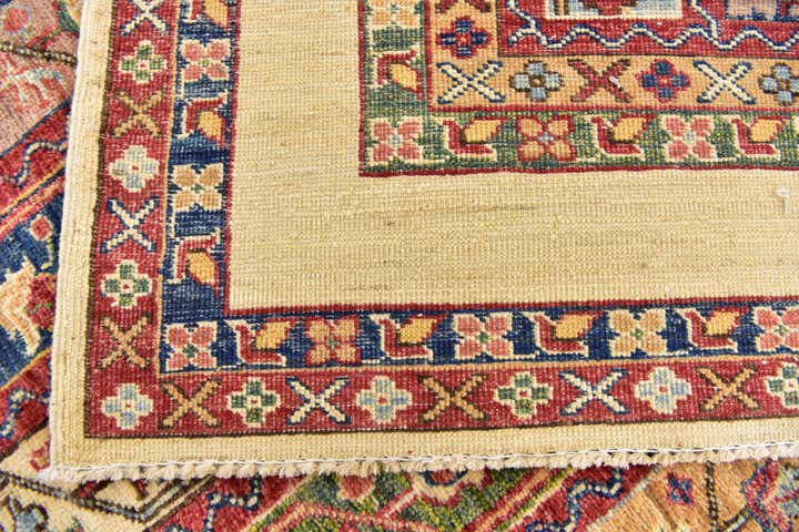 4' 8 x 6' 6 Hand Knotted Ariana Ziegler Wool Rug