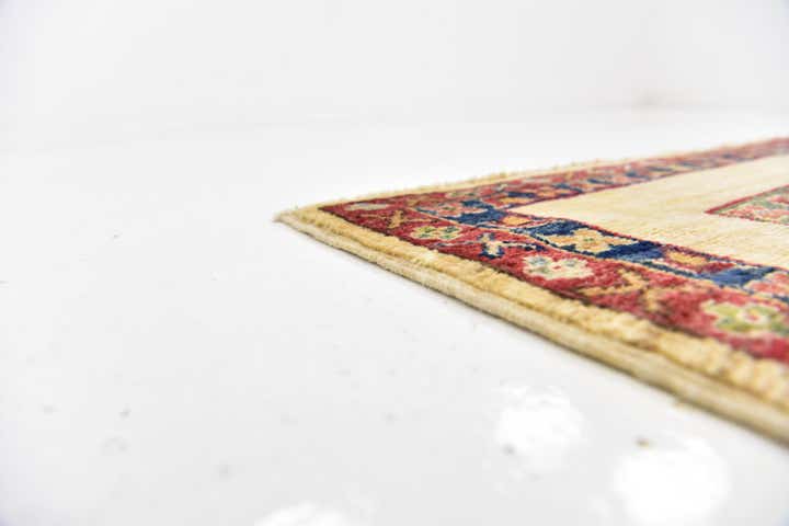 4' 8 x 6' 6 Hand Knotted Ariana Ziegler Wool Rug