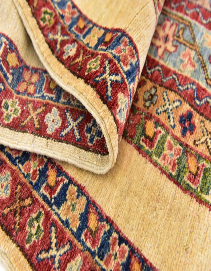 Detail image of 4' 8 x 6' 6  Hand Knotted Ariana Ziegler Wool Rug