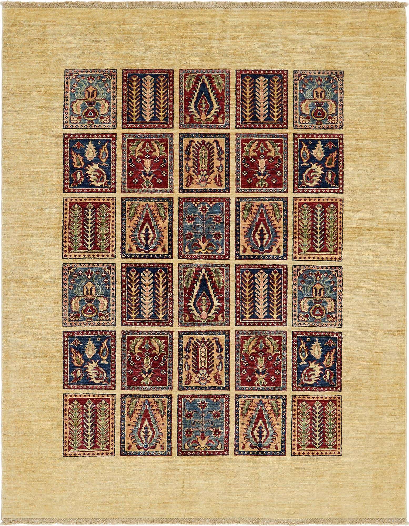 5' 4 x 6' 9 Hand Knotted Ariana Ziegler Rug