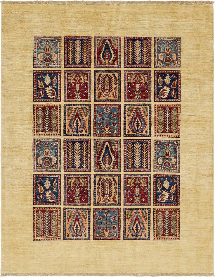 Detail image of 5' 4 x 6' 9 Hand Knotted Ariana Ziegler Rug